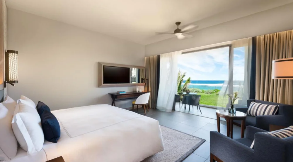 Deluxe Ocean View Room at Anantara Iko Mauritius Resort & Villas