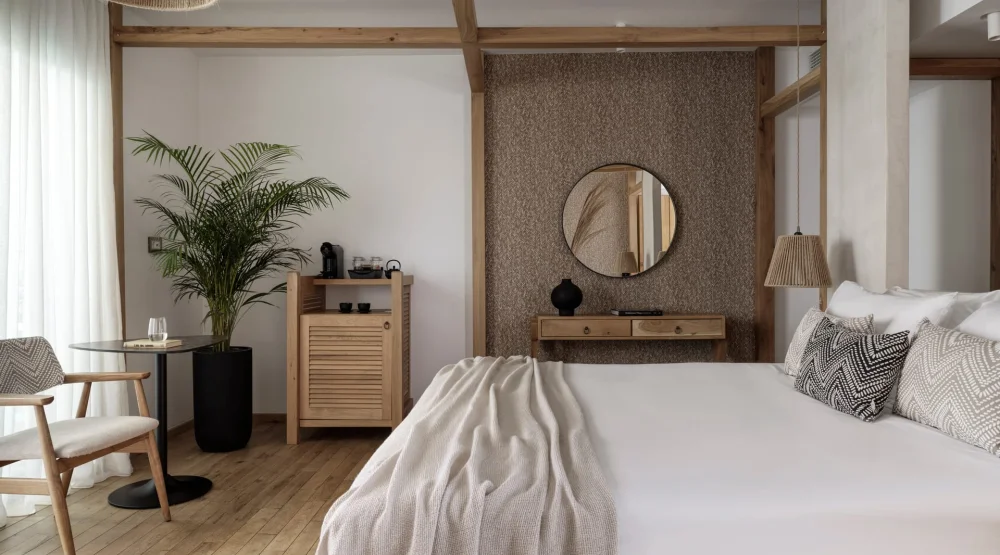 Premium Room with Pool View and Jacuzzi at Stella Island Luxury Resort & Spa