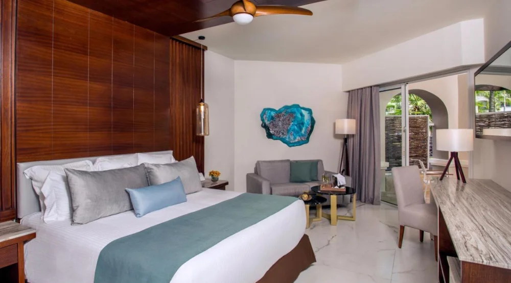 Junior Suite Partial Ocean View Double at Secrets Royal Beach Punta Cana
