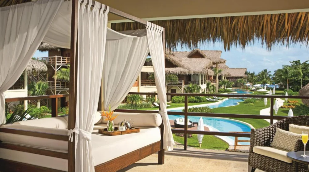 Romantic Junior Suite Pool View King at Zoetry Agua Punta Cana