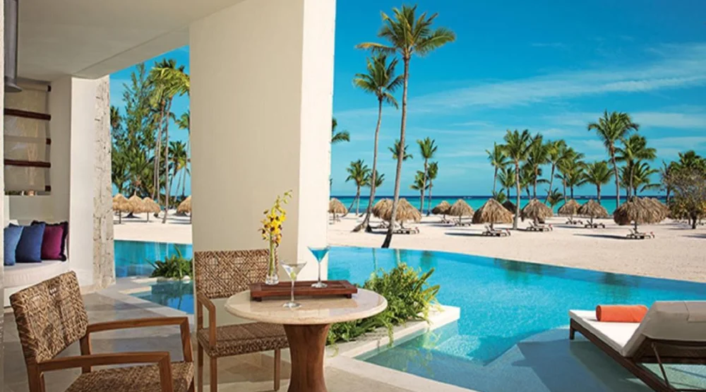 Preferred Club Master Suite Swim Out Ocean Front at Secrets Cap Cana Resort & Spa
