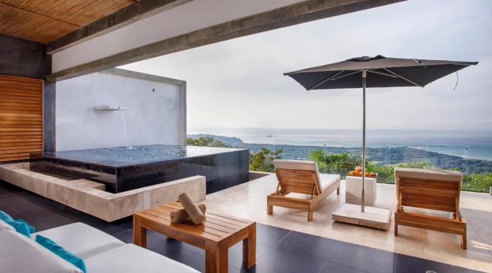 Deluxe Double Room with Balcony and Sea View at Kura Boutique Hotel