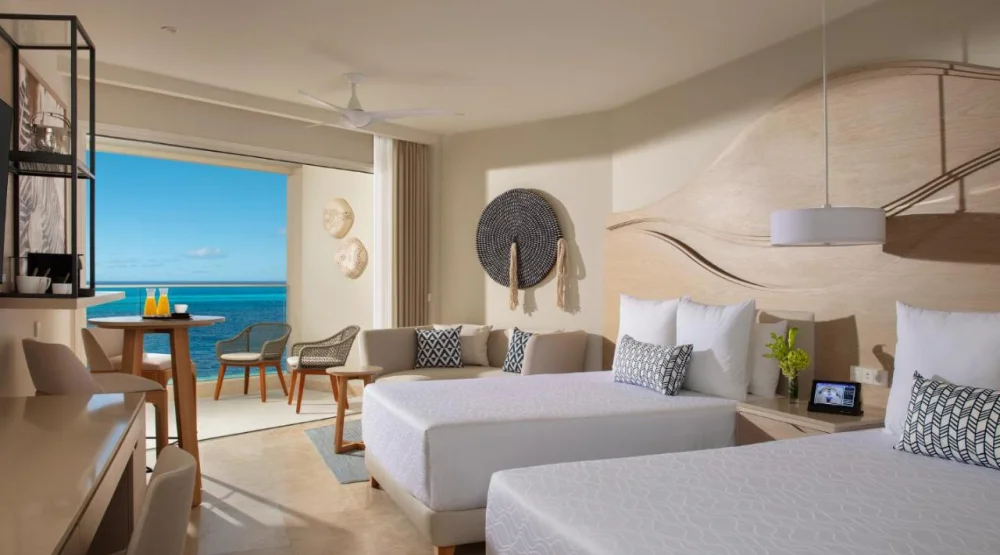 Xcelerate Junior Suite Ocean View Double at Breathless Cancun Soul Resort & Spa