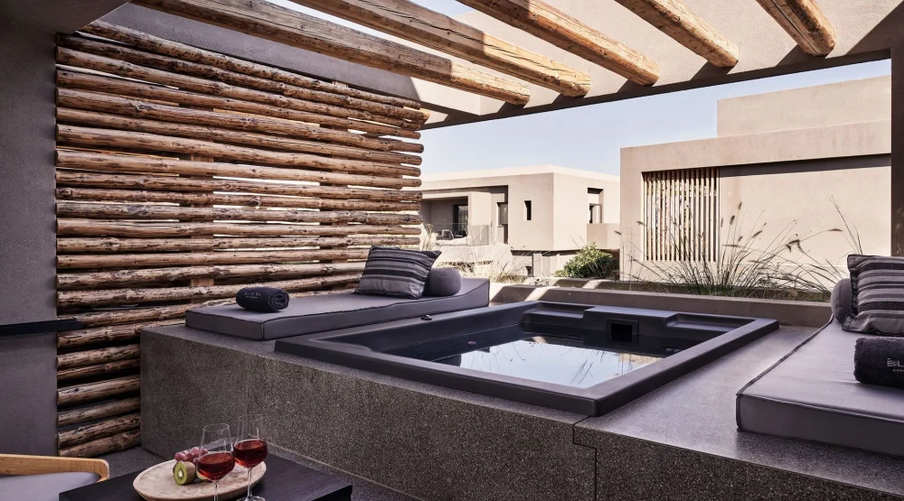 Loft Suite with Outdoor Jacuzzi at Nema Design Hotel
