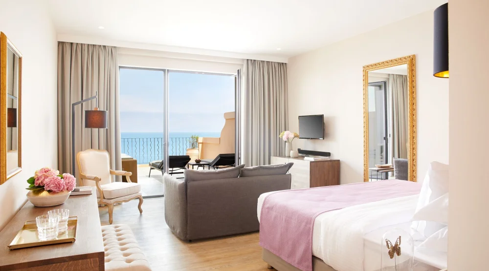 Deluxe Junior Suite Whirlpool Sea View at Nido by Mar-Bella Collection