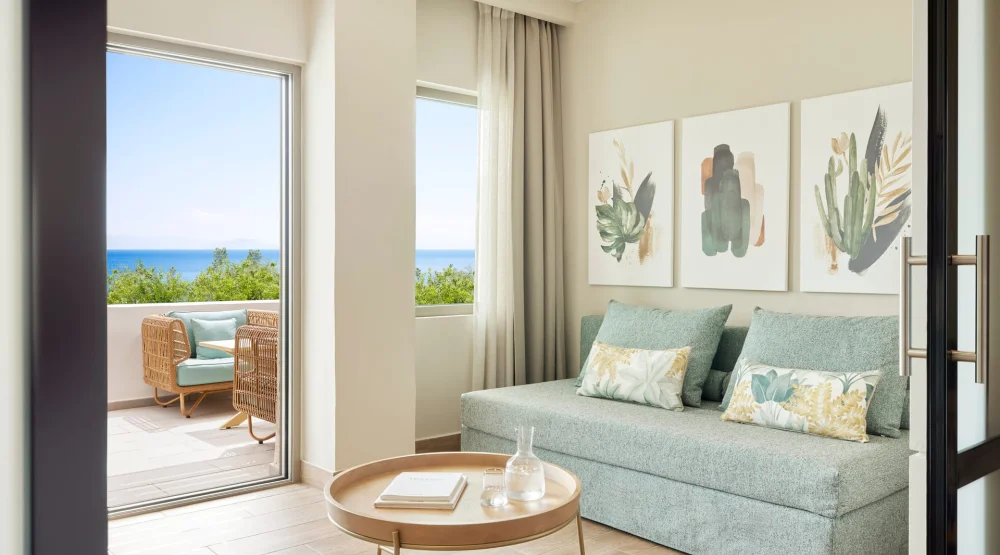 Superior Family Room Private Garden Sea View at MarBella by Mar-Bella Collection