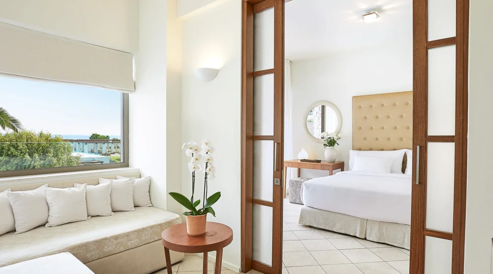 Luxury Family Room Mountain View at Amirandes A Grecotel Resort to Live