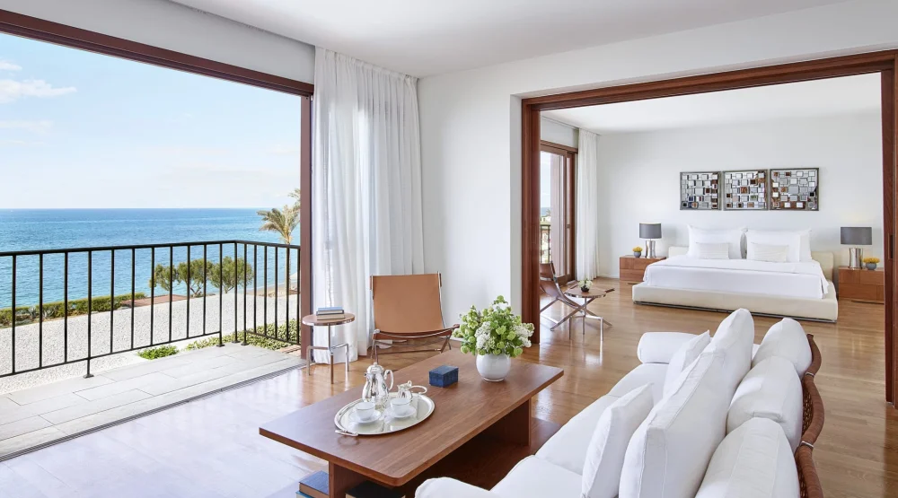 Two Bedroom Infinity Villa with Private Pool at Amirandes A Grecotel Resort to Live