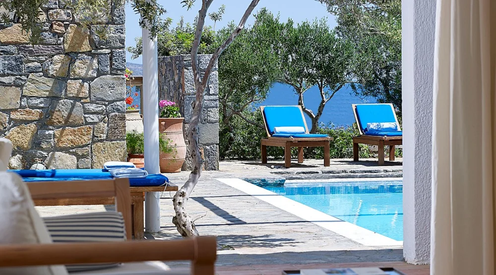 Family Suite Two Bedroom Private Pool - Sea View at St Nicolas Bay Resort Hotel & Villas