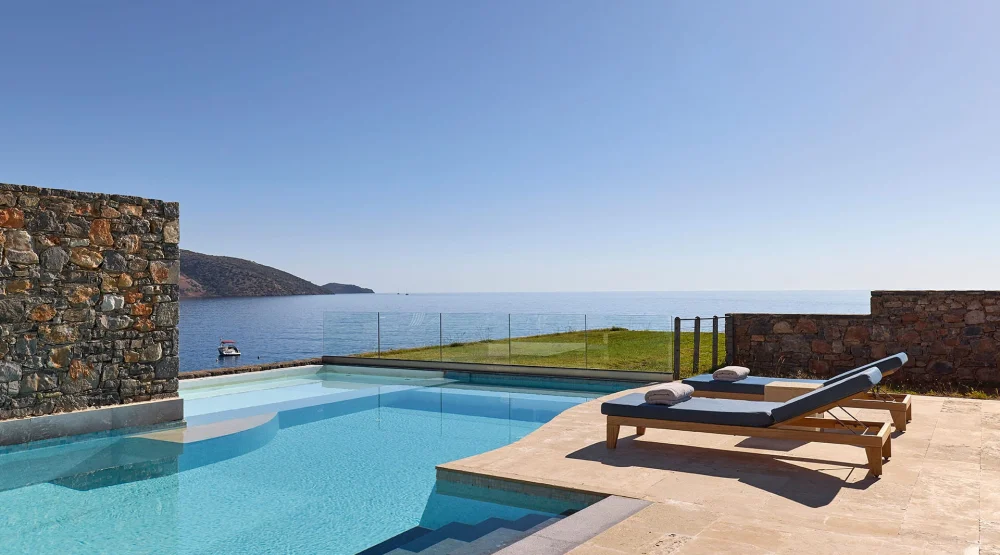 Club Suite Private Pool Seafront - Aiolos/ Zefyros/ Zeus House/ Eros/ Penelopi at St Nicolas Bay Resort Hotel & Villas