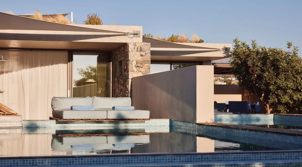 Olives & Sea Studio Private Pool Sea View at St Nicolas Bay Resort Hotel & Villas