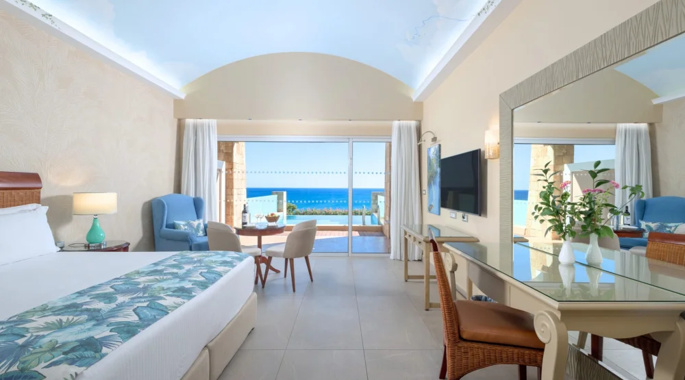 Deluxe Sea View Room with Personal Pool at Atrium Prestige Thalasso Spa Resort & Villas
