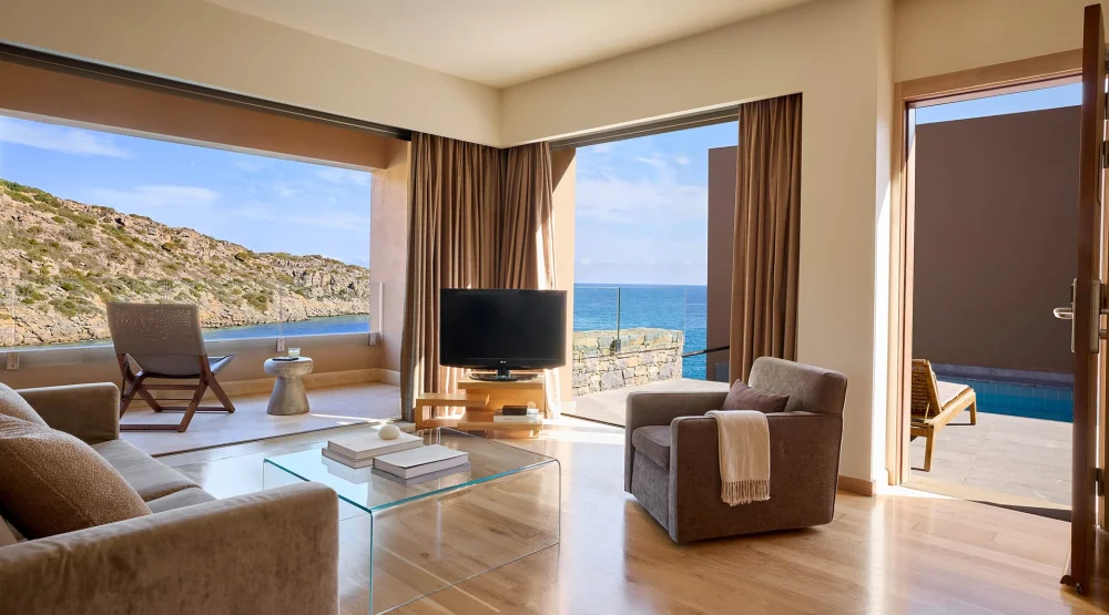 Waterfront One Bedroom Villa with Private Pool at Daios Cove Luxury Resort & Villas