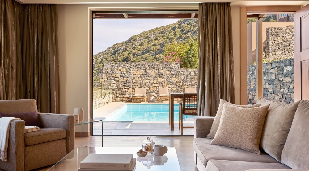 Two Bedroom Wellness Villa Sea View with Private Pool at Daios Cove Luxury Resort & Villas