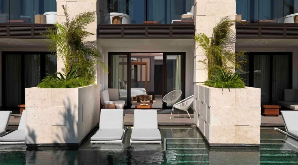 Alcoba Exterior Pool King - Two at UNICO 20 87 Riviera Maya
