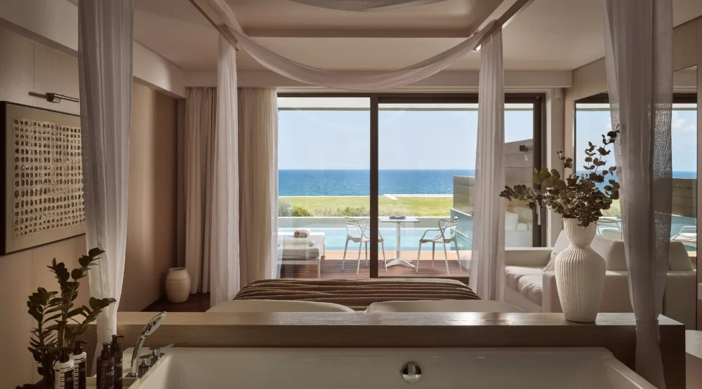 Honeymoon Suite Sea View with Private Pool at Lesante Blu Exclusive Beach Resort