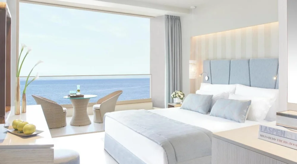 Superior Double Room with Sea View at Ikos Dassia