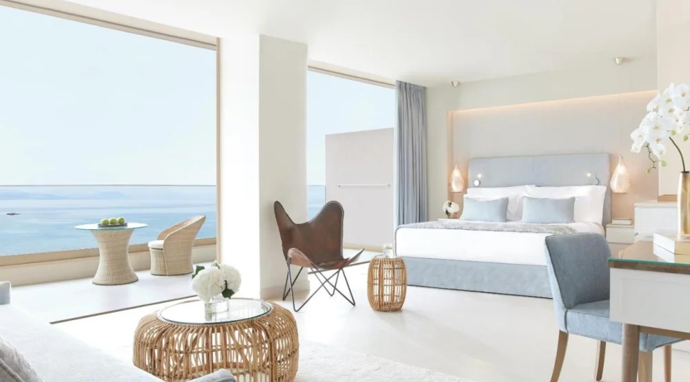 Panorama Junior Suite Sea View at Ikos Dassia