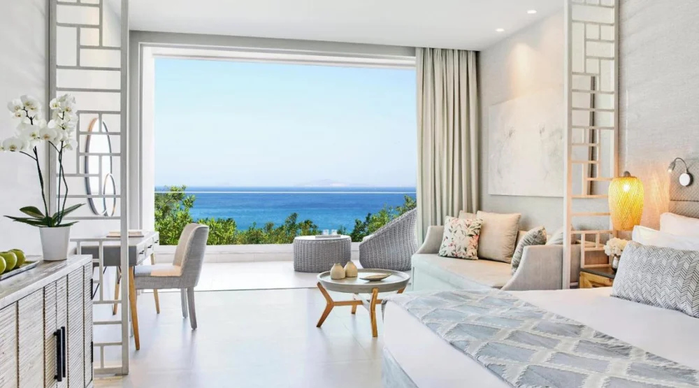 Junior Suite with Sea View at Ikos Aria