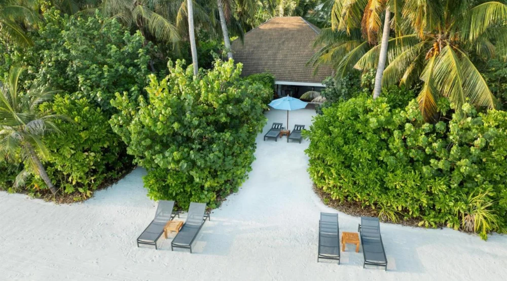 Two Bedroom Family Beach Villa with Pool at Saii Lagoon Maldives