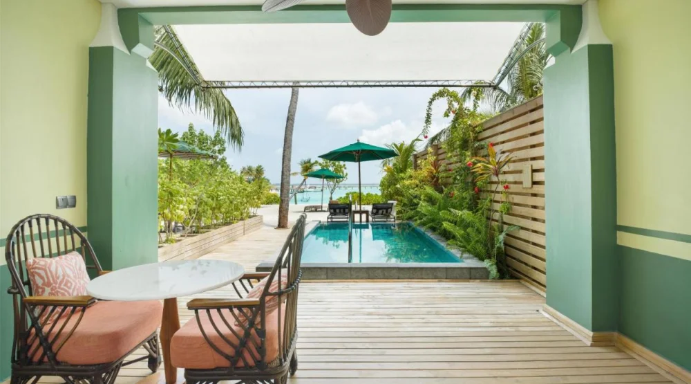 Beach Room with Pool at Saii Lagoon Maldives