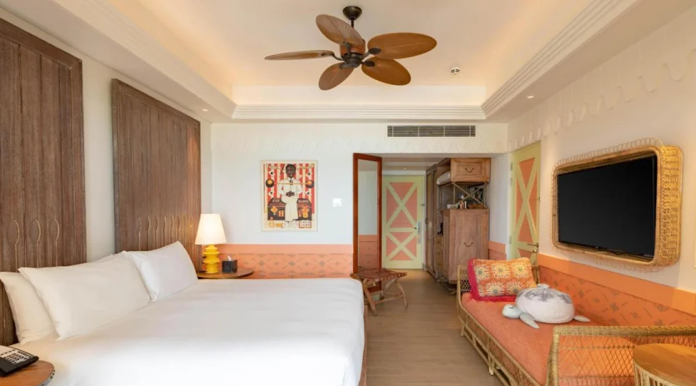 Two Bedroom Family Beach Room with Pool at Saii Lagoon Maldives