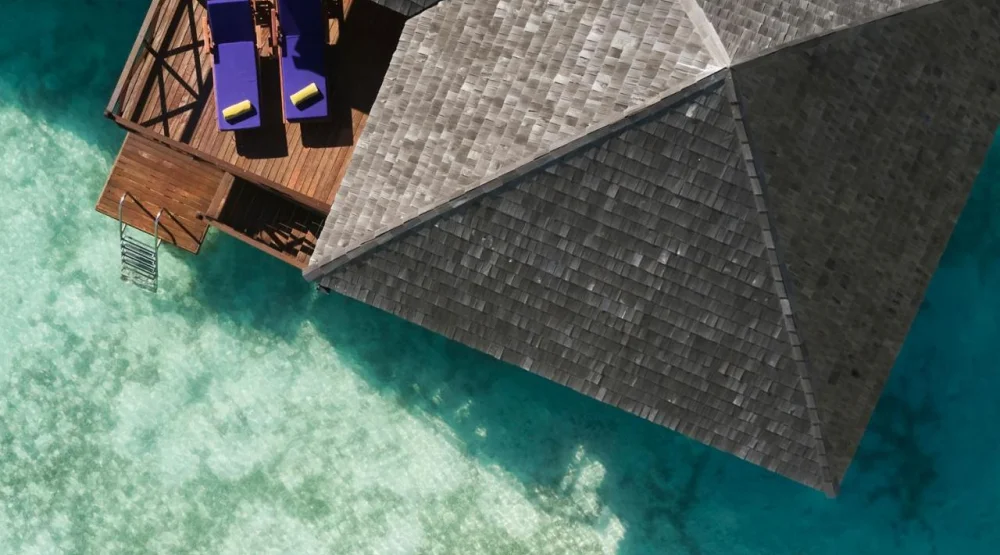 Deluxe Water Villa at Sun Siyam Olhuveli Maldives