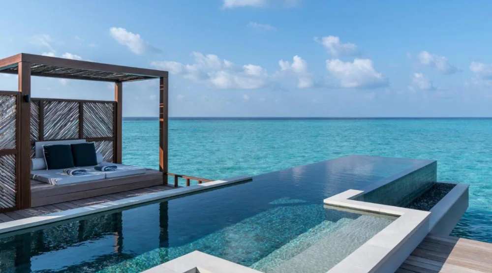 Sunset Two Bedroom Water Suite at Four Seasons Resort At Landaa Giraavaru