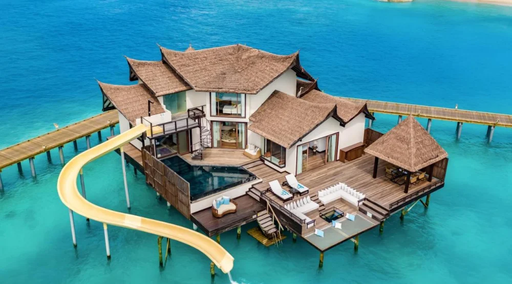 Private Ocean Reserve with Slide - Two Bedroom at Ozen Reserve Bolifushi