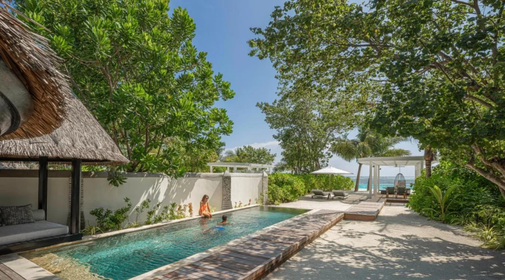 Sunrise Beach Villa Pool King at Four Seasons Resort At Kuda Huraa