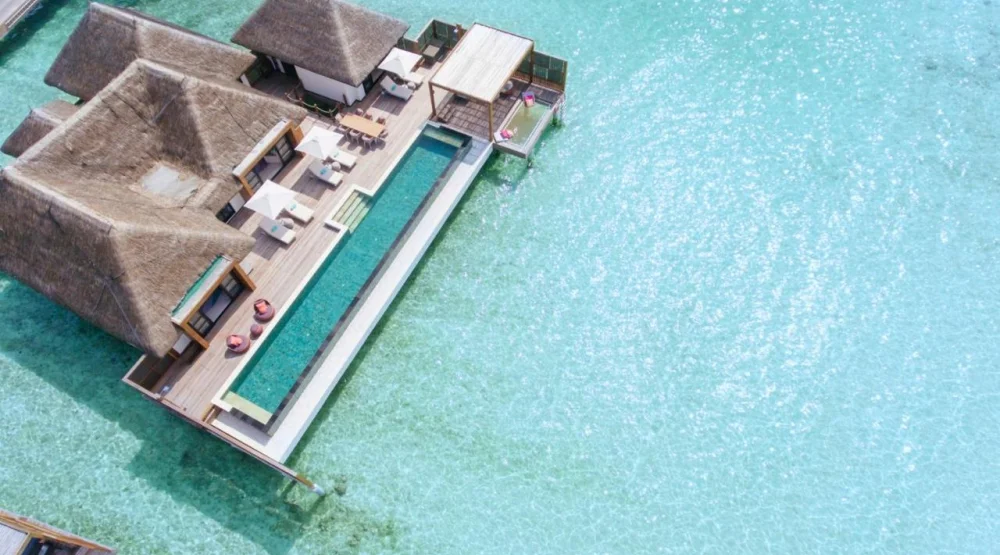 Sunset Three Bedroom Water Suite at Four Seasons Resort At Kuda Huraa