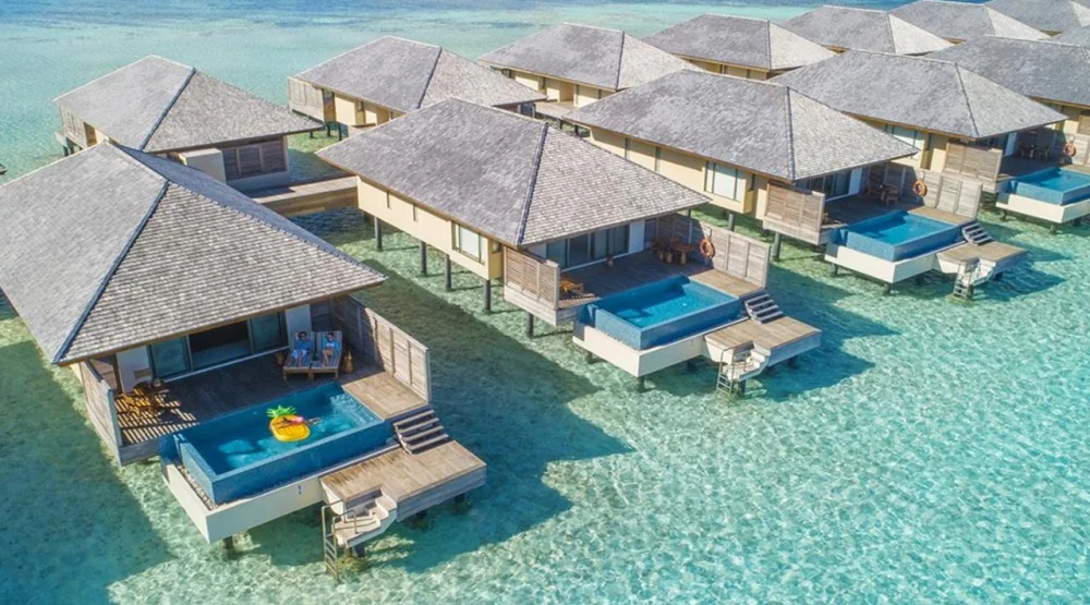 Sunrise Water Pool Villa at The Residence Maldives At Dhigurah