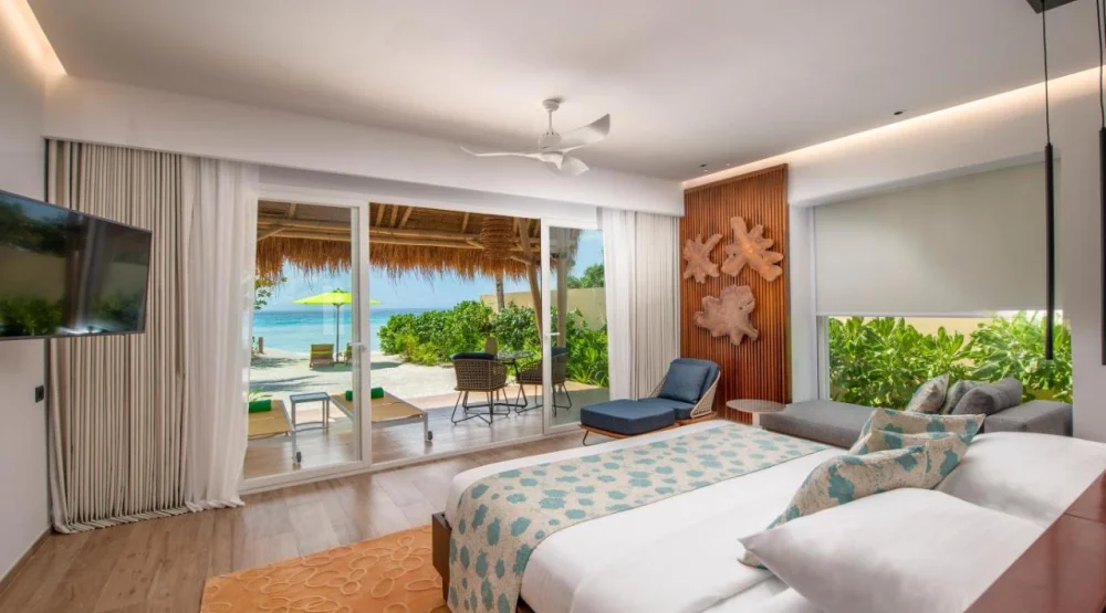Beach Villa at Emerald Maldives Resort & Spa