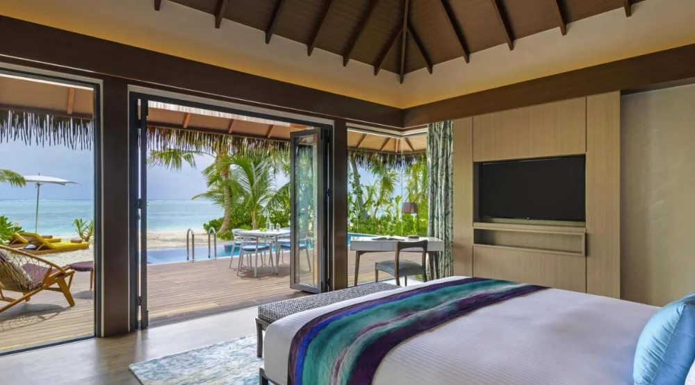 Family Beach Pool Villa at Pullman Maldives Maamutaa