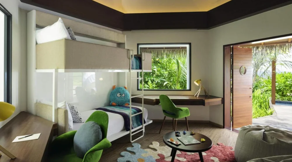 Two Bedroom Beach Villa at Pullman Maldives Maamutaa