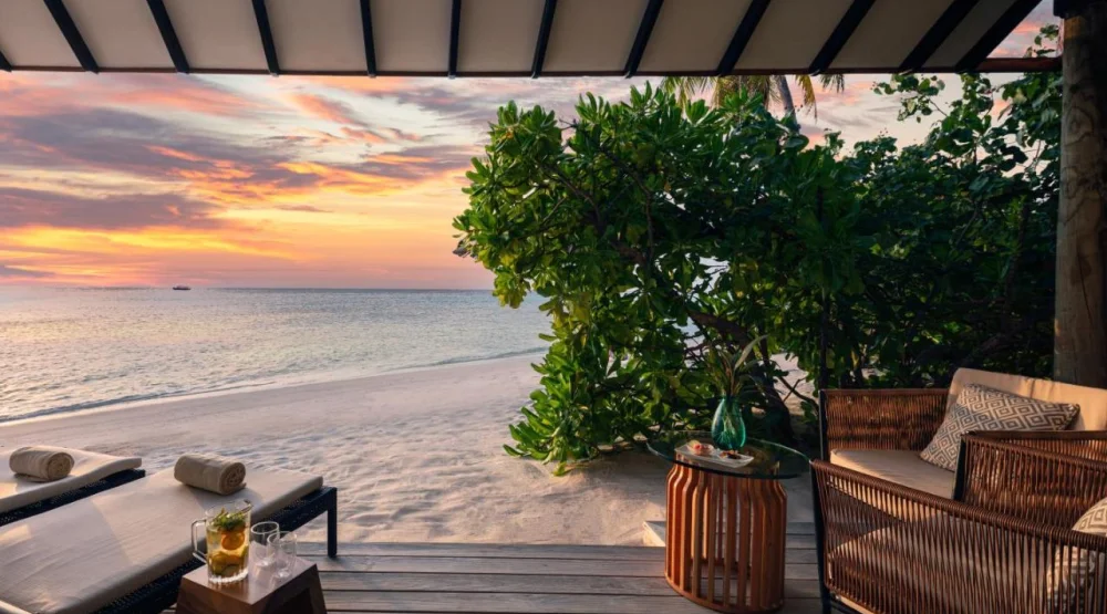 Sunset Beach Villa at NH Collection Maldives Havodda Resort