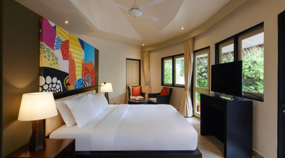 Three Bedroom Beach Villa - with Private Pool at Angsana Velavaru