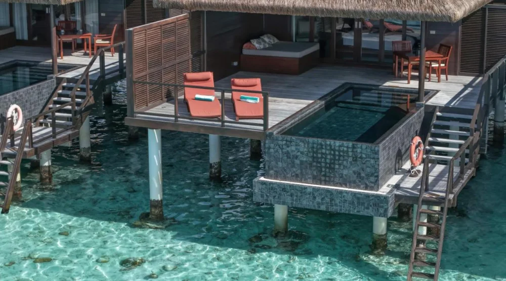 Water Villa with Private Pool at Coco Bodu Hithi