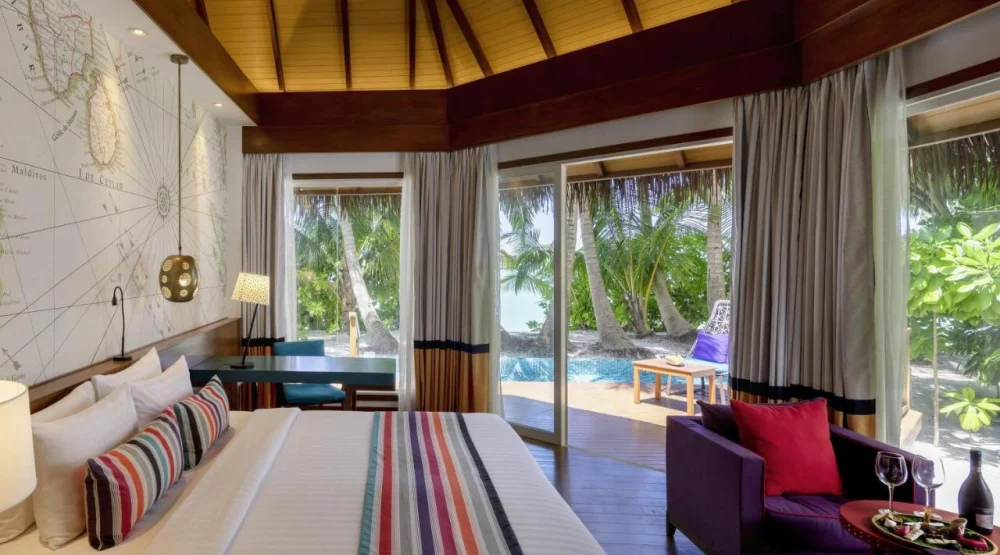 Beach Pool Villa at Mercure Maldives Kooddoo Resort