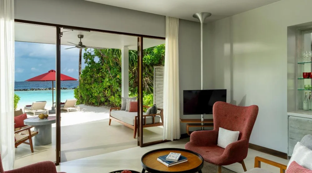 Beach Suite with Garden Pool at Dhigali Maldives