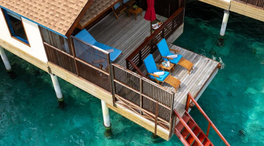 Water Villa at Reethi Faru Resort