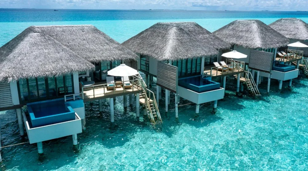 Water Villa with Pool at Velassaru Maldives