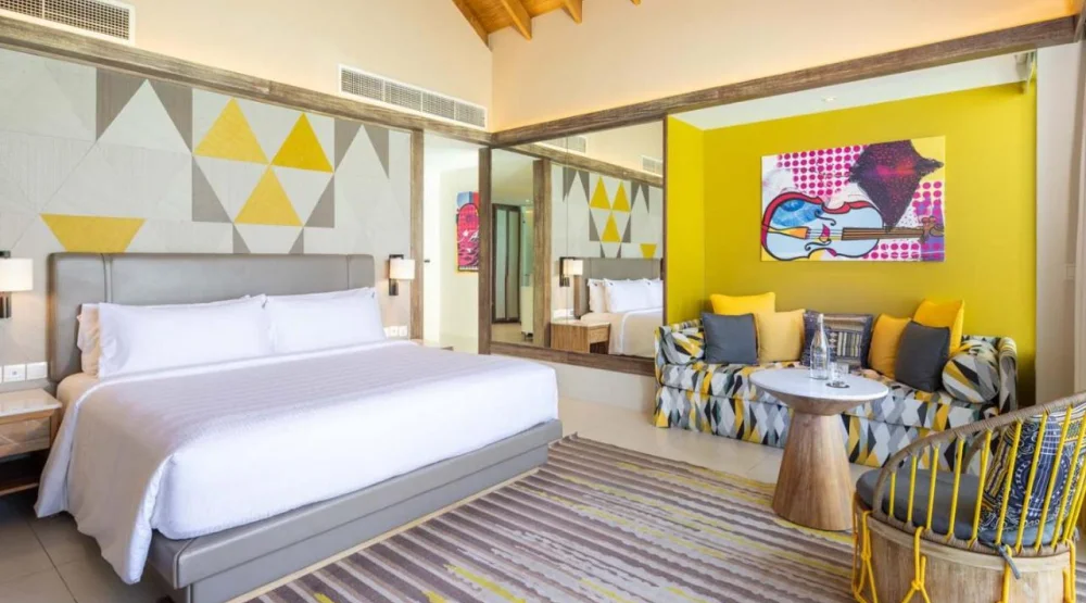 Platinum Overwater Villa - King Bed at Hard Rock Hotel Maldives