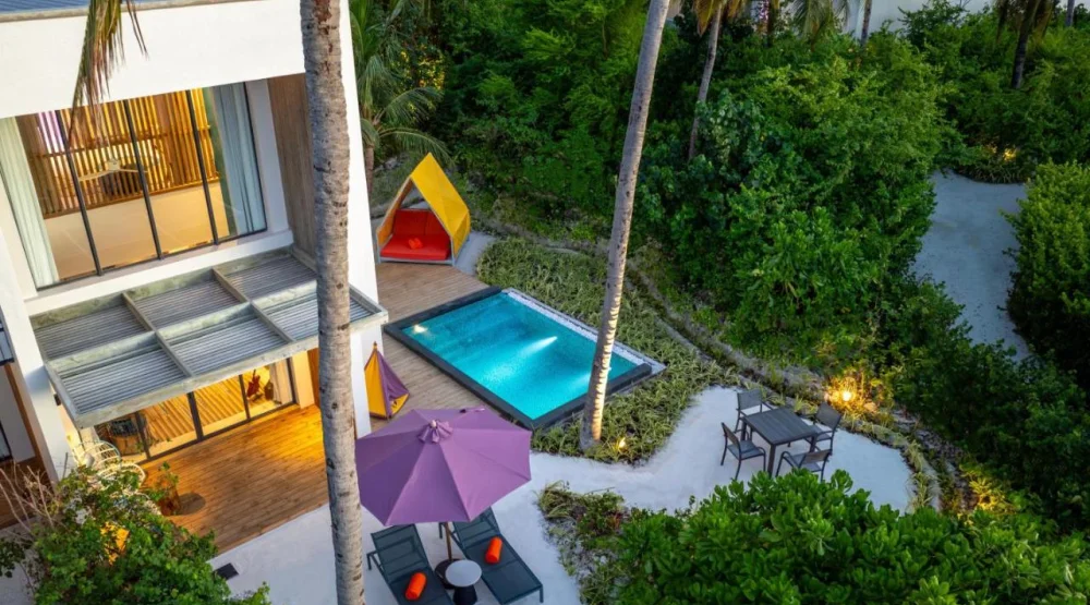 Silver Family Pool Suite at Hard Rock Hotel Maldives