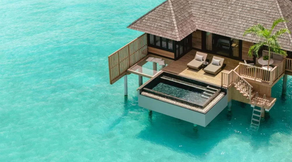 Water Villa with Pool at Sun Siyam Iru Fushi
