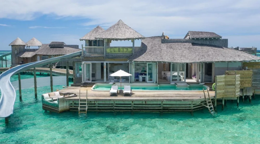 One Bedroom Water Retreat with Slide at Soneva Jani