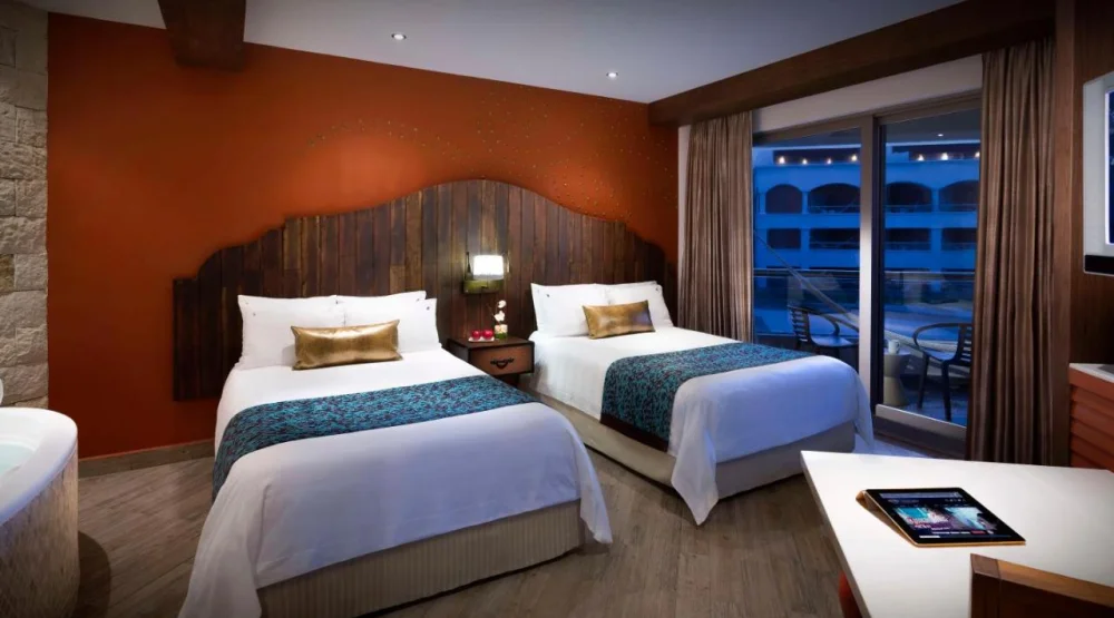 Deluxe Gold Double Beds at Hard Rock Hotel Riviera Maya