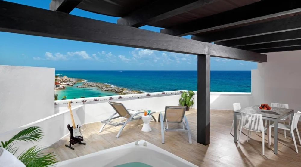 Deluxe Sky Terrace (one Bedroom) at Hard Rock Hotel Riviera Maya