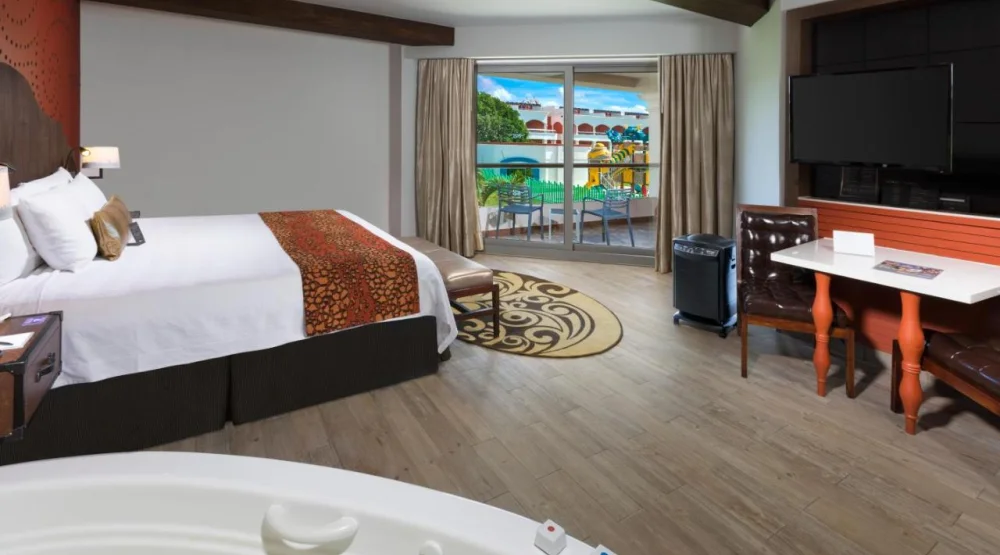 Deluxe Gold King Bed at Hard Rock Hotel Riviera Maya
