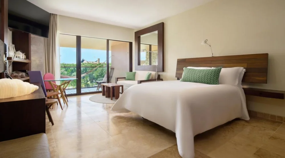 Suite with Sea View at Hotel XCaret Arte